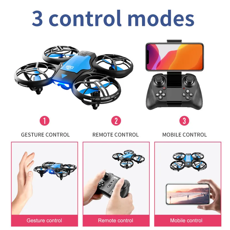 V8 New Mini Drone 4K Professio - Drone Kit Professional 评论和价格