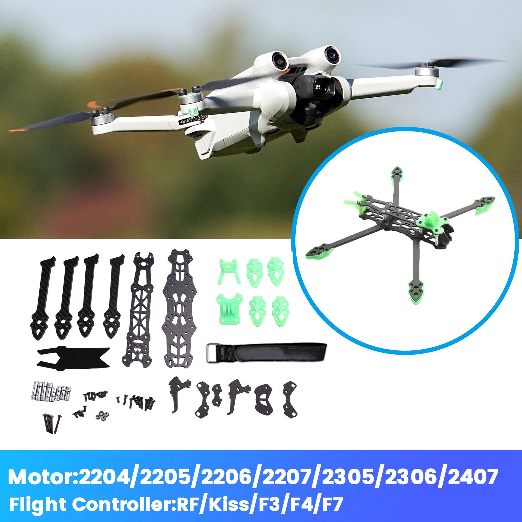 YSUN-MARK4-HD Mark 4 HD 5Inch  - Drone Kit Fpv 评论和价格